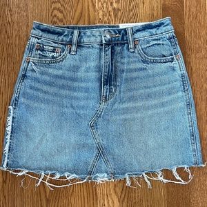 American Eagle Denim Mini Skirt High Rise A-Line - Size 0 - New With Tags